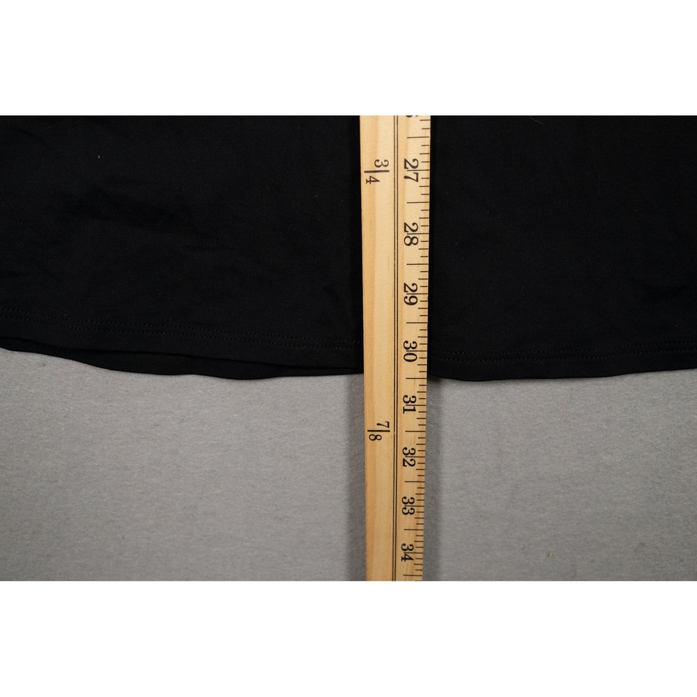 Patagonia Black A-Line Midi Skirt Women's Medium Stretch Pull On Travel Casual image 4